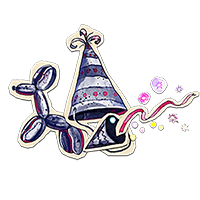 Party-hat-decal