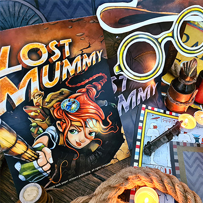Lost Mummy escape room posters