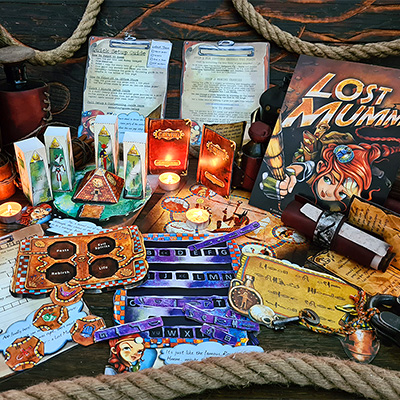 Lost Mummy Escape Room Kit no title