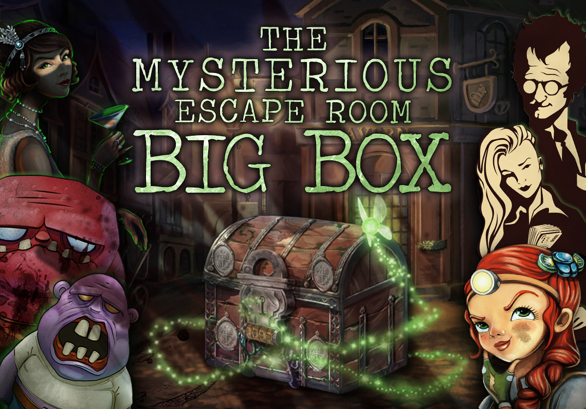 Mysterious Big box hero
