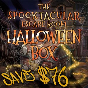 Sppoktacular escape room box