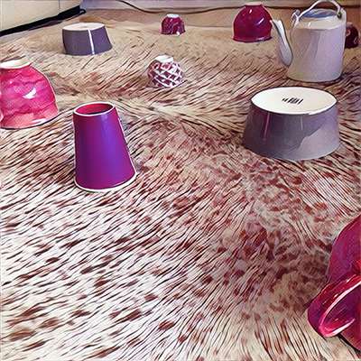 Teacup traps to navigate while blindfolded