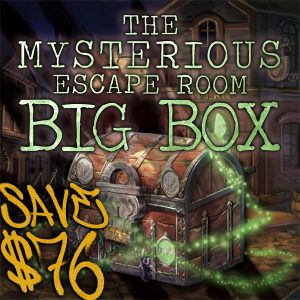 Mysterious big escape room box